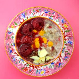 sommer-porridge ayurveda-porridge rolling-tiger