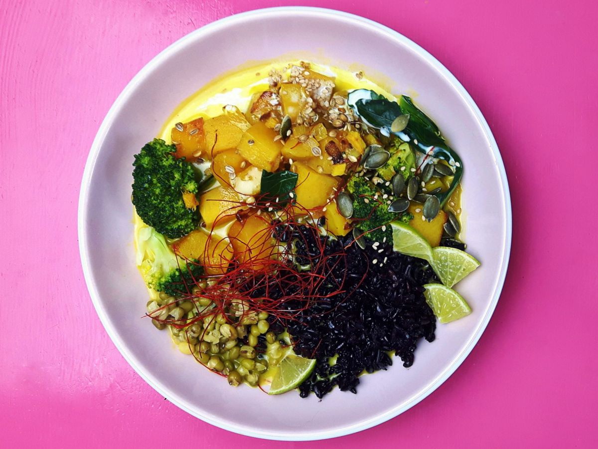 Süßkartoffel-Brokkoli-Herbstcurry